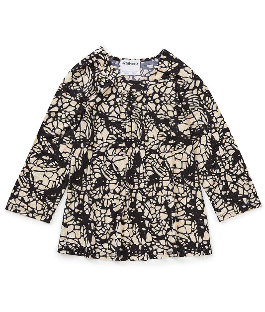 Women's Open Back Shirred Top