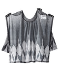 Women's Open Back Shirred Top