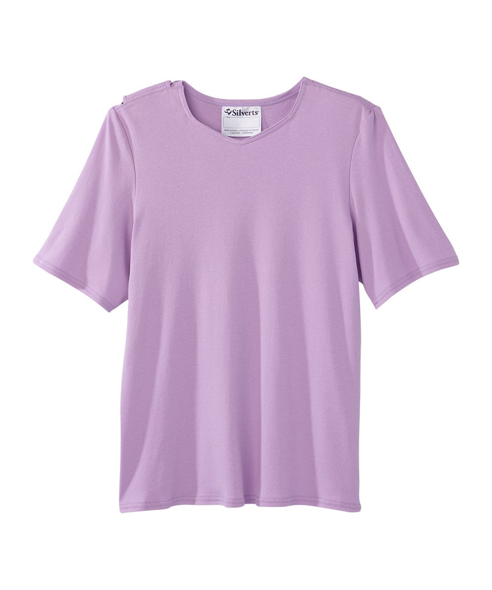 Women's Soft Classic Open Back Top - Silverts 1