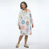 Women's Soft Bow Open Back Nightgown