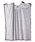 Open Back Knit Nightgown with Lace Trim - Clearance
