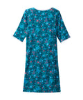 Open Back Knit Nightgown with Lace Trim - Clearance
