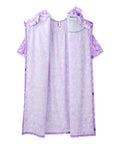 Open Back Knit Nightgown with Lace Trim - Clearance