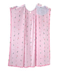Open Back Knit Nightgown with Lace Trim - Clearance