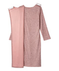 Women's Open Back Sweater Knit Dress