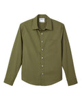 Men's Self Dressing Magnetic Buttons Dress Shirt