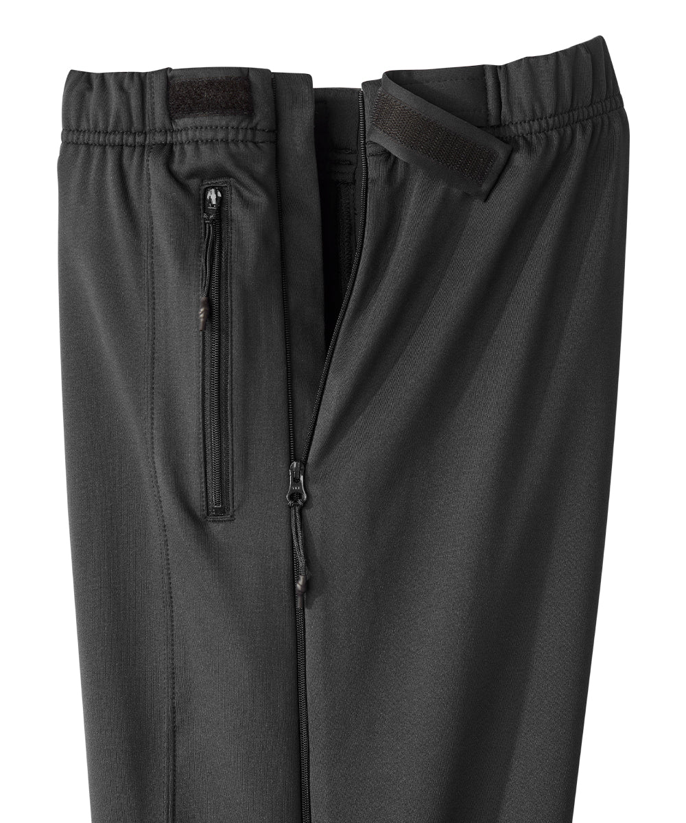 Men's Easy Touch Side Zip Pant with Catheter Access - Fleece Edition