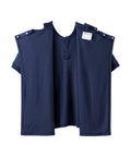 Men's Classic Open Back Short Sleeve Polo Shirt