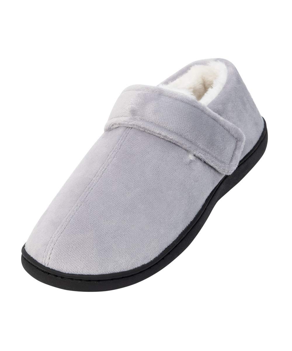 Men's Memory Foam Comfort House Slippers - Silverts 1