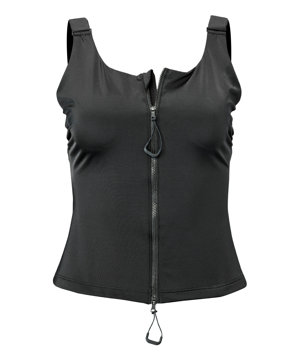 Women's Zip Front Adaptive Swim Tankini