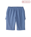 Women's Open Back Soft Ribbed Shorts
