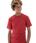 Retro Ring-Spun Crew Neck T-Shirt 2100