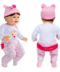22 inch - Lifelike Reborn Baby Dolls for Seniors with Dementia -Therapy Doll - Soft Body Realistic Newborn - Alzheimer's Activity for Adults - Patients Nursing Home - Gifts for Elderly - Anxiety relief