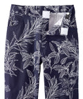 Women's Self Dressing Capris with Magnetic Front Fly
