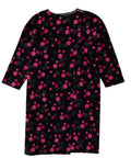 Women's No Peek Open Back Flannel Nightgown