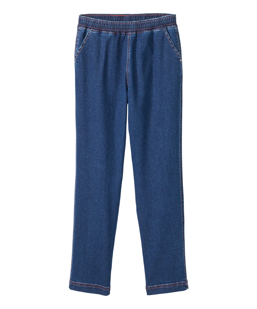 Women's Self Dressing Pull-on Jeans - Clearance