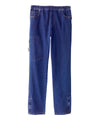 Men's Self Dressing Side Zip Jeans