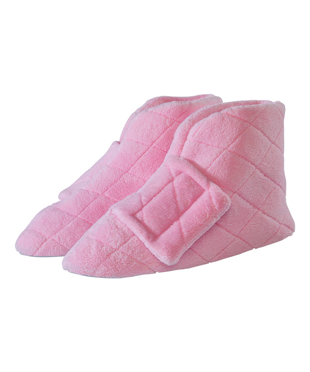 Women’s Plush Adjustable Slippers for Sore & Swollen Feet