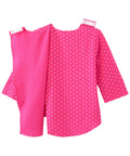 Women's Open Back High Low Top