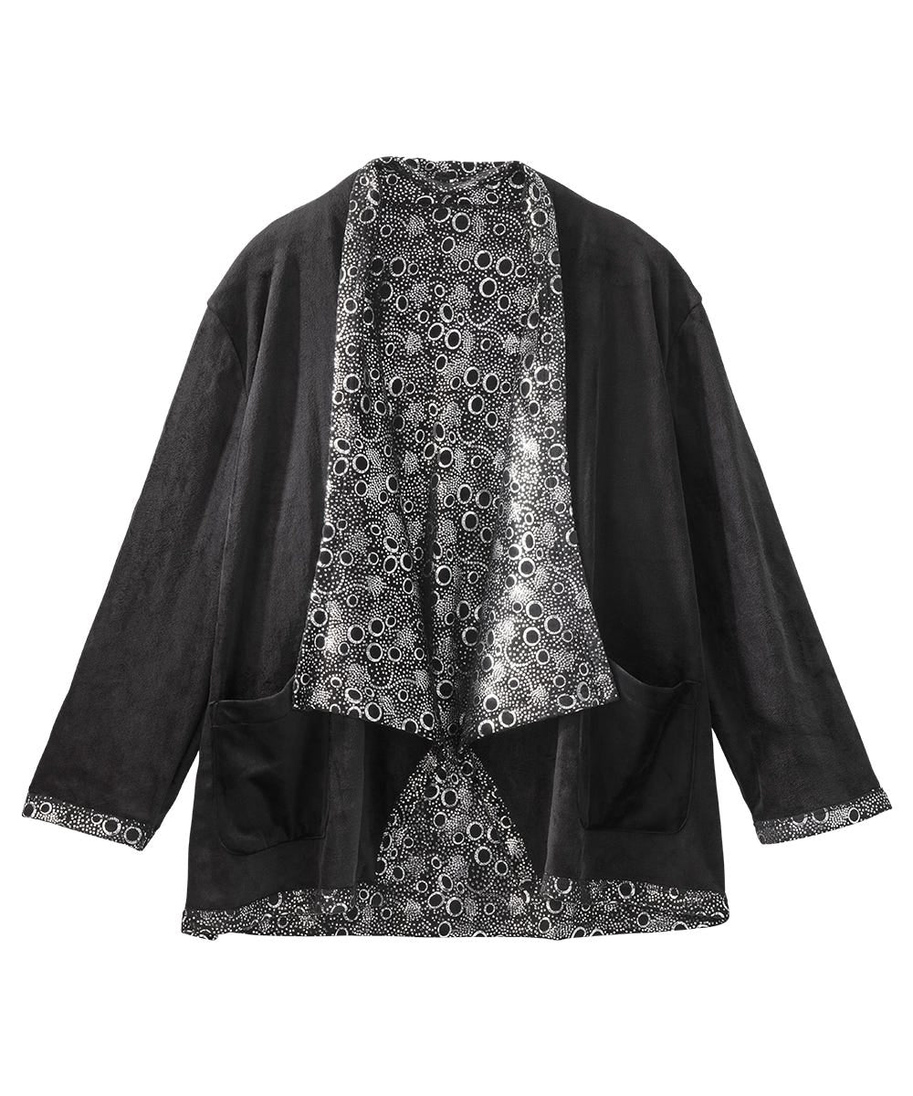 Women's Self Dressing Plush Shrug