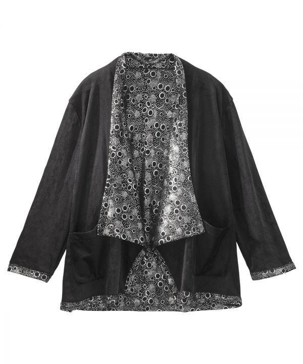 Women's Self Dressing Plush Shrug