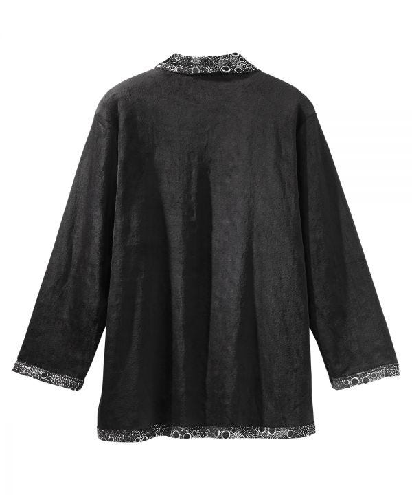 Women's Self Dressing Plush Shrug