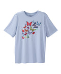 Women's Open Back Graphic Tee