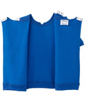 Women's Open Back Floral Fleece Top