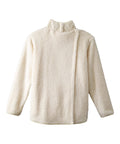 Women's Open Back Sherpa Sweater