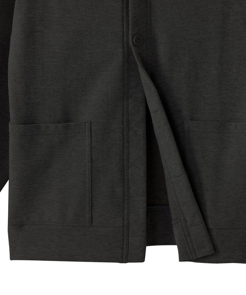 Women's Magnetic Button Fleece Cardigan - Clearance