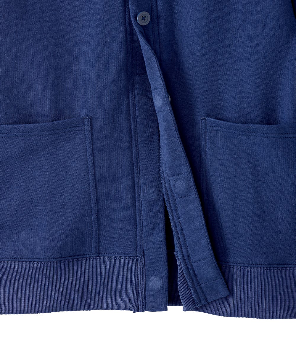 Women's Magnetic Button Fleece Cardigan - Clearance