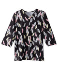 Women's Open Back Faux Button Top - Clearance