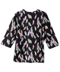 Women's Open Back Faux Button Top - Clearance