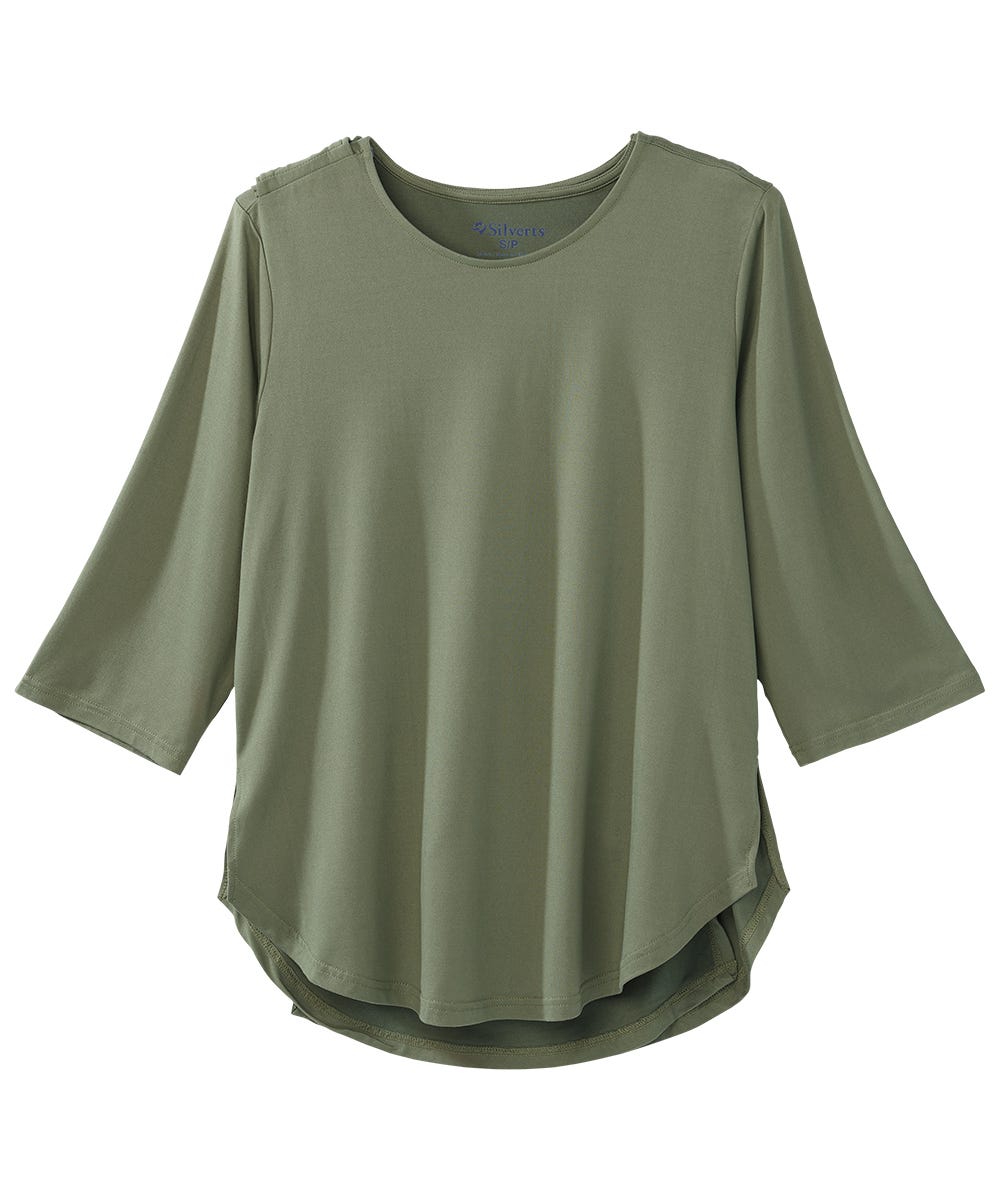Women's Open Back High-Low Top