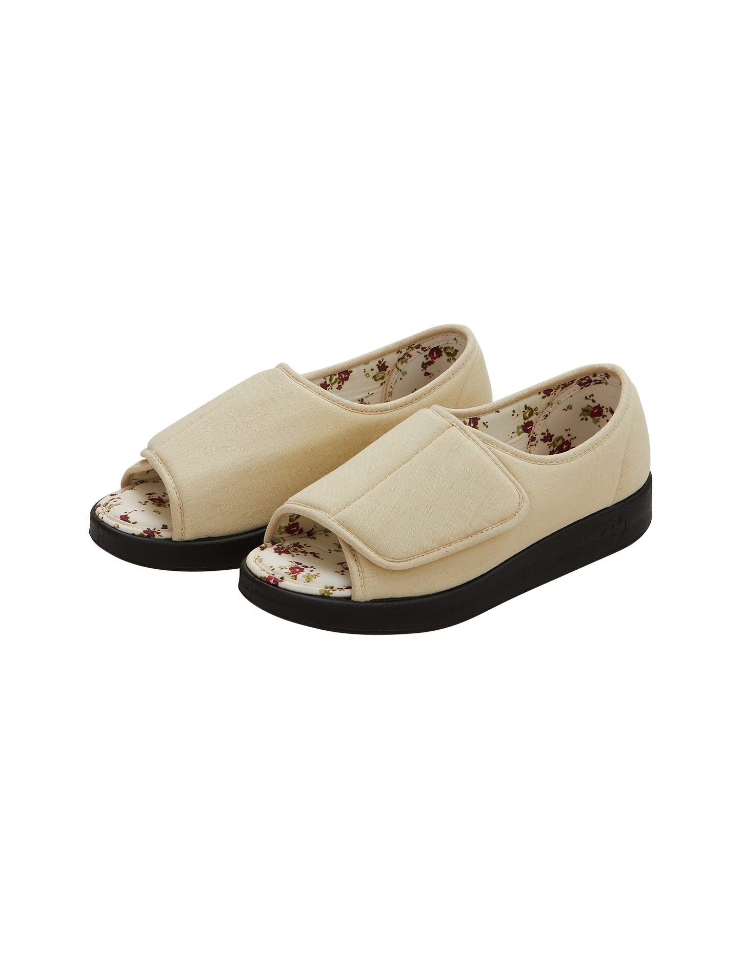 Women’s Open-Toe Shoes – Adjustable Fit (Regular to Extra Wide)