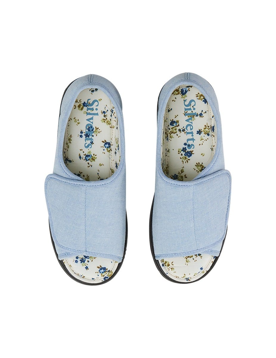 Women’s Open-Toe Shoes – Adjustable Fit (Regular to Extra Wide)