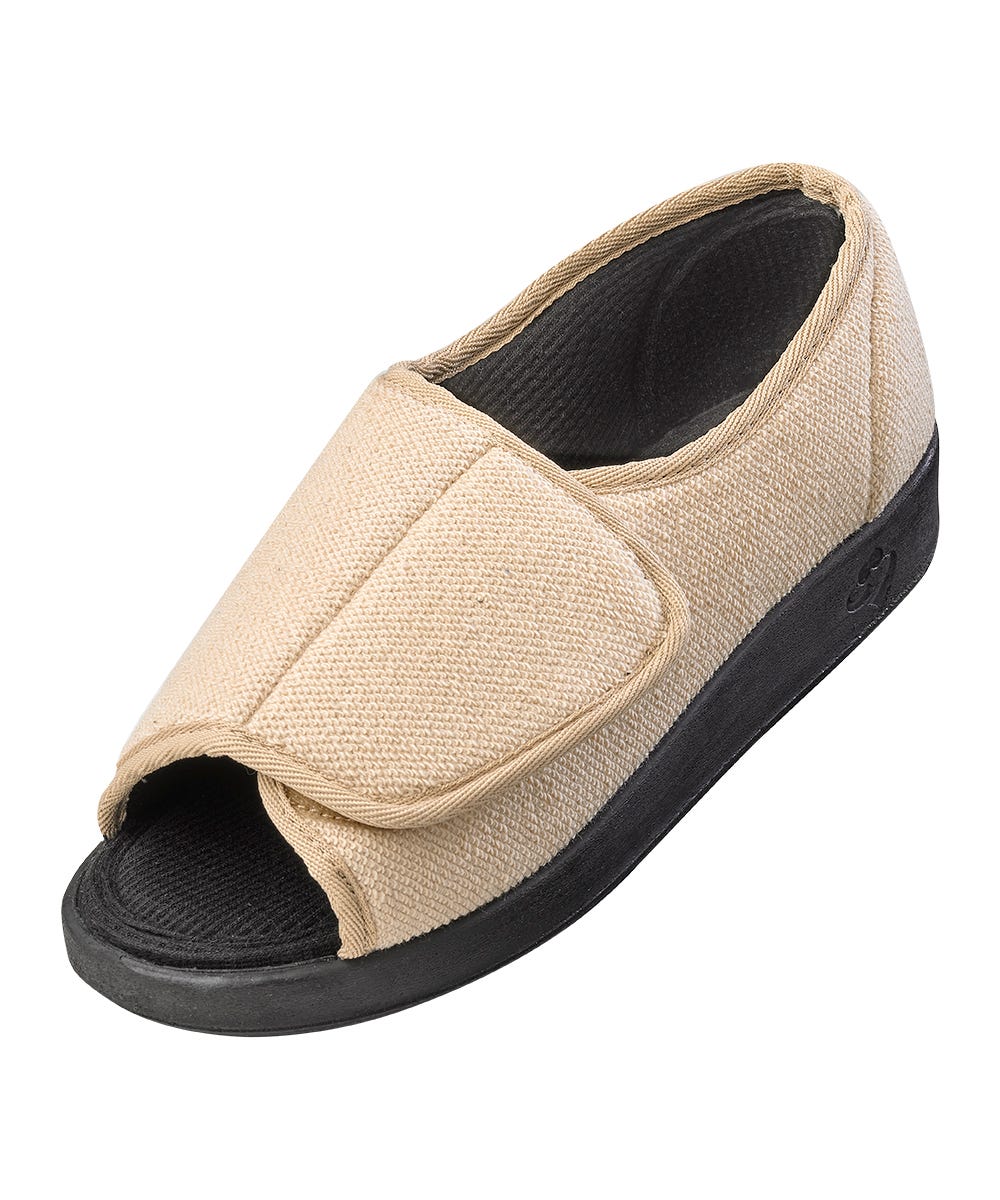 Women’s Open-Toe Shoes – Adjustable Fit (Regular to Extra Wide)