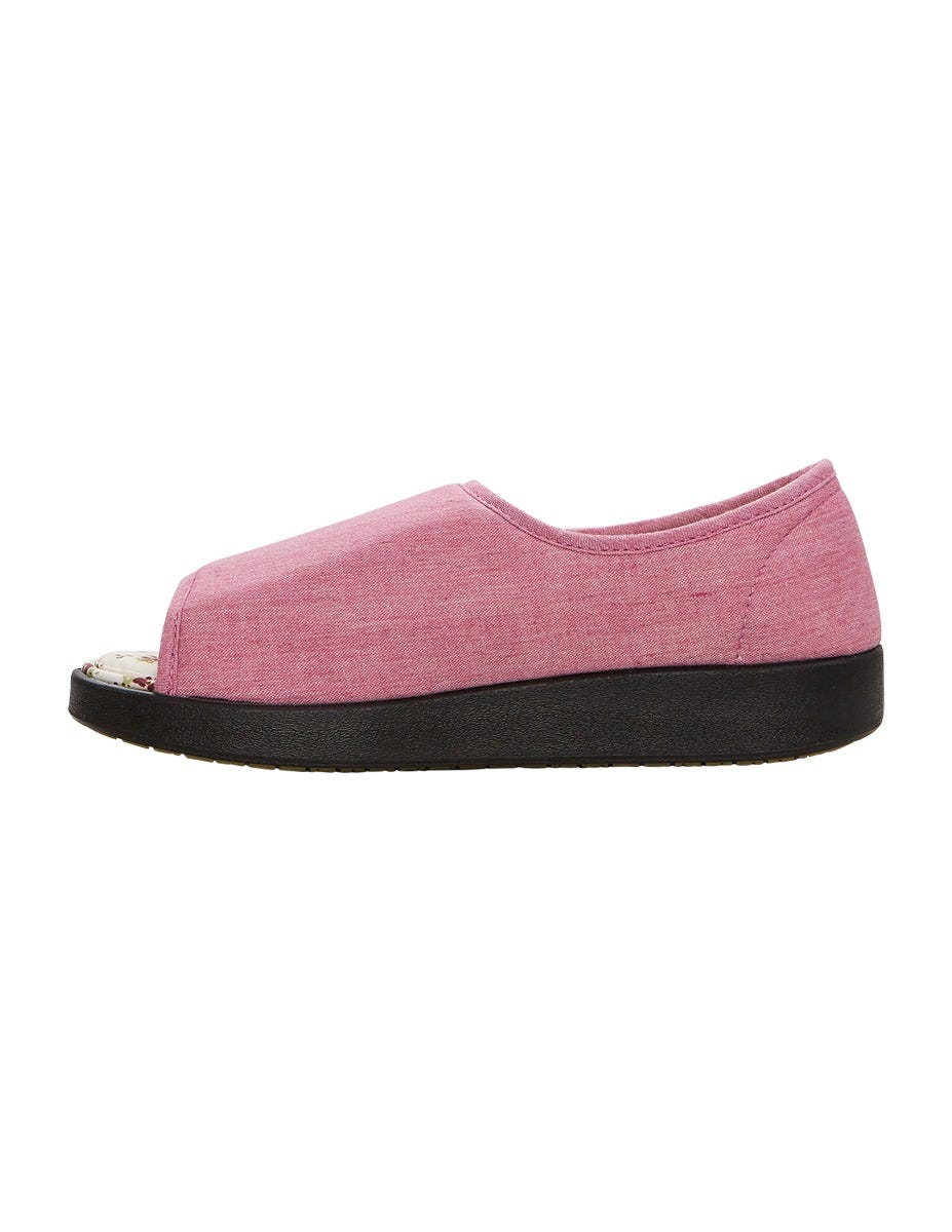 Women’s Open-Toe Shoes – Adjustable Fit (Regular to Extra Wide)