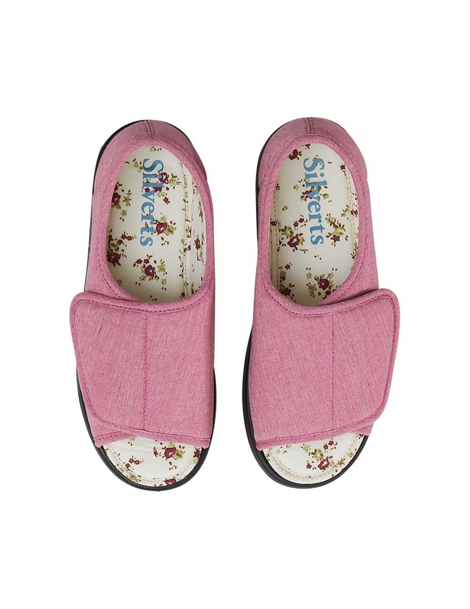 Women’s Open-Toe Shoes – Adjustable Fit (Regular to Extra Wide)