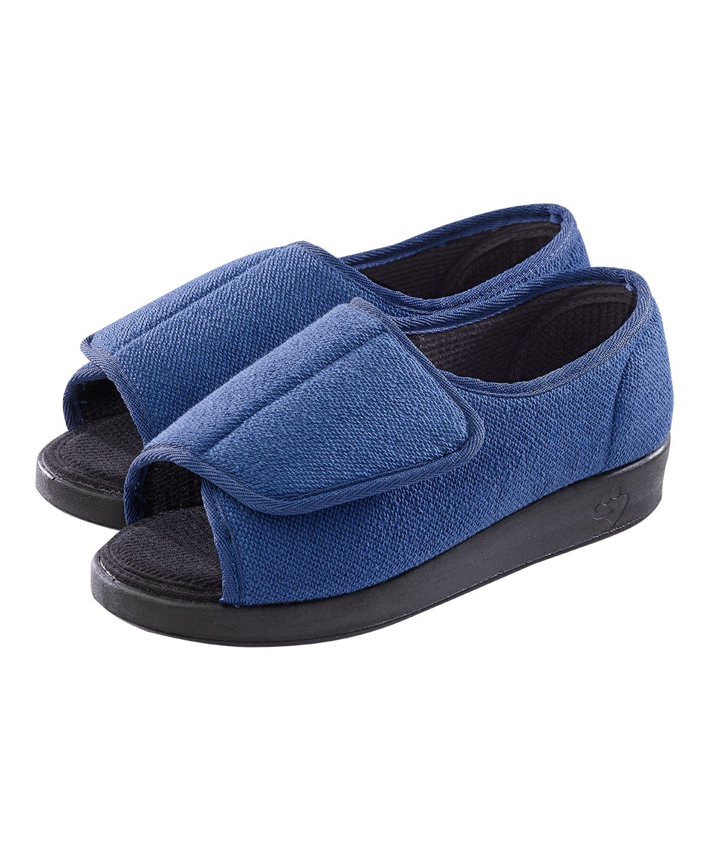 Women’s Open-Toe Shoes – Adjustable Fit (Regular to Extra Wide)