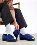 Women’s Open-Toe Shoes – Adjustable Fit (Regular to Extra Wide)