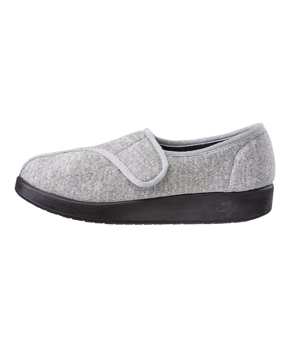 Women’s Soft Slippers with Easy Closures – Adjustable Fit (Regular to Extra Wide)