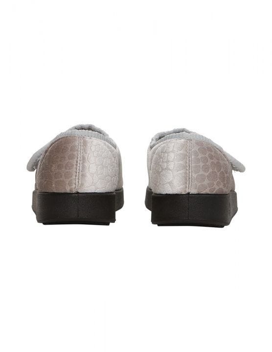 Women’s Soft Slippers with Easy Closures – Adjustable Fit (Regular to Extra Wide)