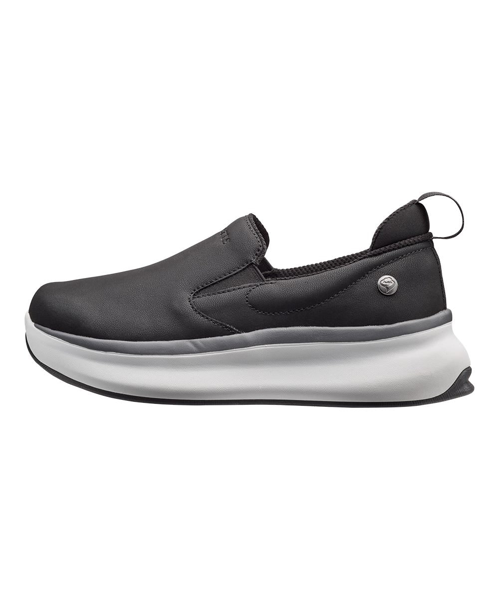 Women’s Leather Comfort Slip-On Shoes – Adjustable Fit (Regular to Extra Wide)