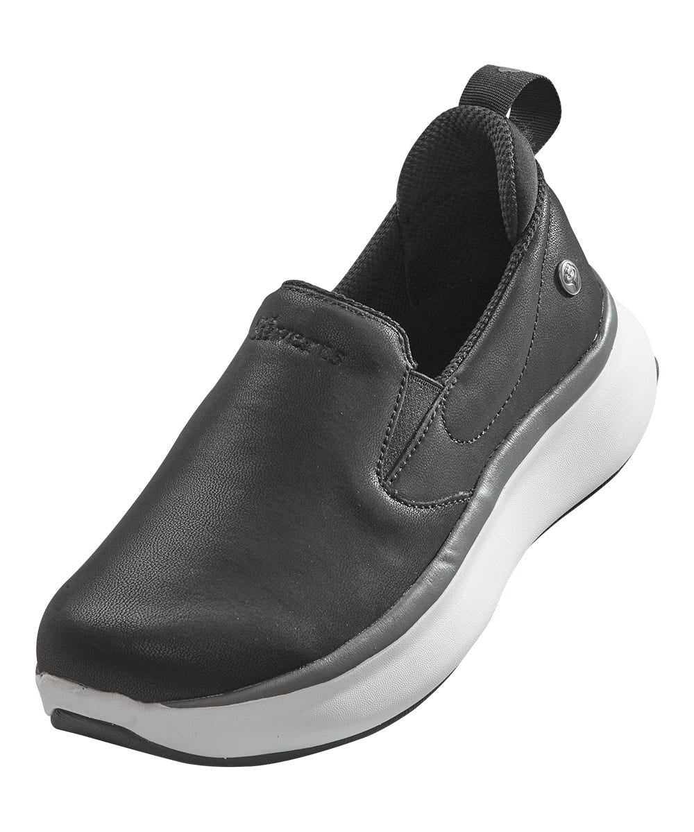 Women’s Leather Comfort Slip-On Shoes – Adjustable Fit (Regular to Extra Wide)