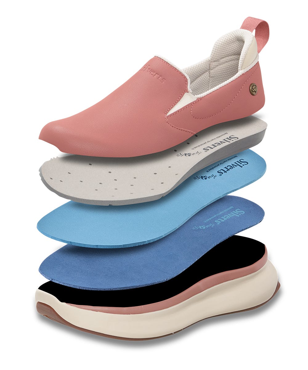 Women’s Leather Comfort Slip-On Shoes – Adjustable Fit (Regular to Extra Wide)