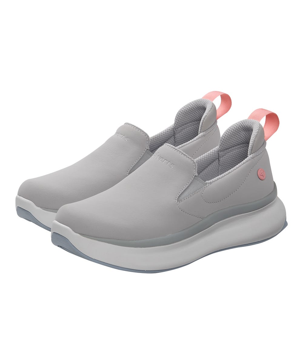 Women’s Leather Comfort Slip-On Shoes – Adjustable Fit (Regular to Extra Wide)