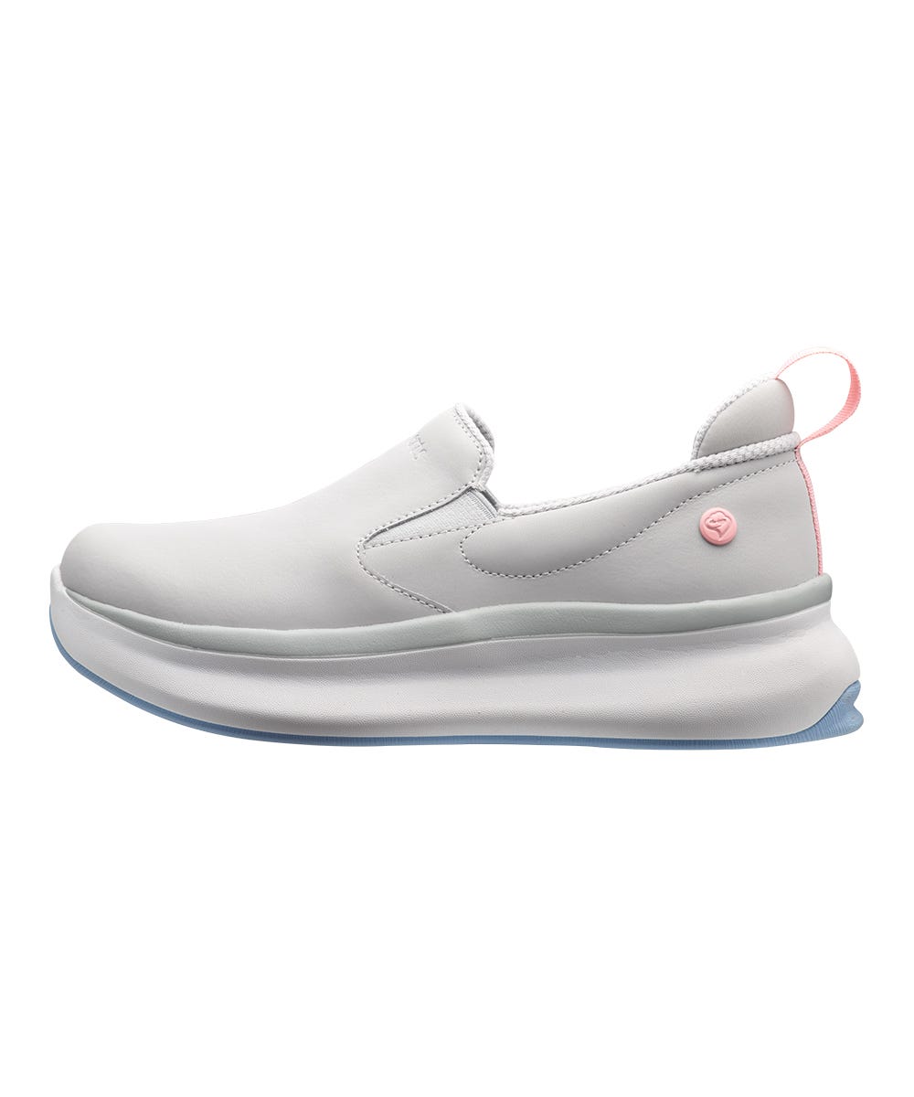 Women’s Leather Comfort Slip-On Shoes – Adjustable Fit (Regular to Extra Wide)