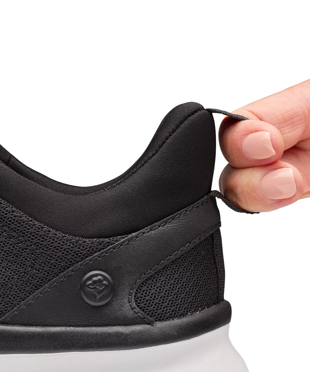 Women’s Slip-On Sneakers – Adjustable Fit (Regular to Extra Wide)