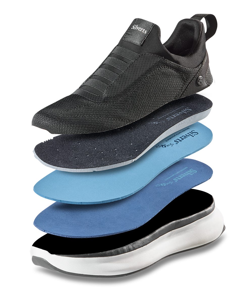 Women’s Slip-On Sneakers – Adjustable Fit (Regular to Extra Wide)